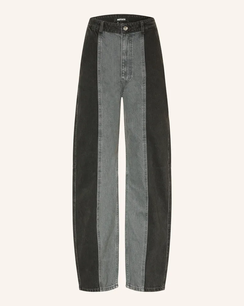 ROTATE Birger Christensen Barrel Jeans Cocoon grau 2998
