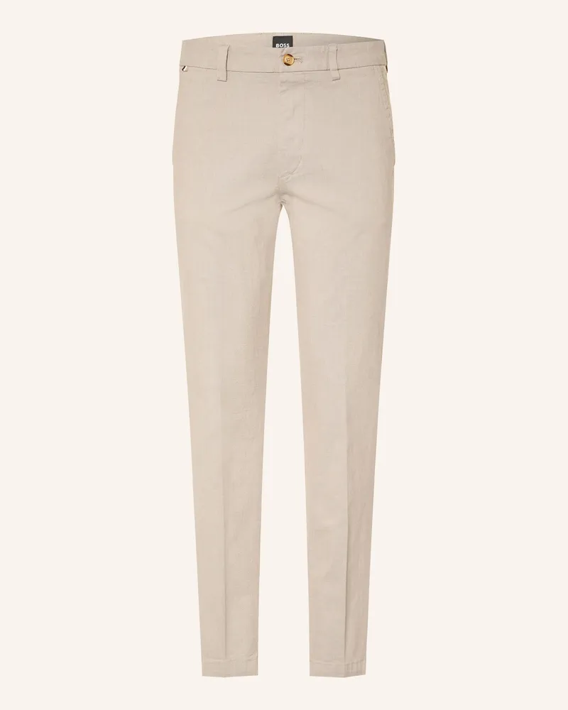 HUGO BOSS Chino Kaiton Slim Fit braun Beige