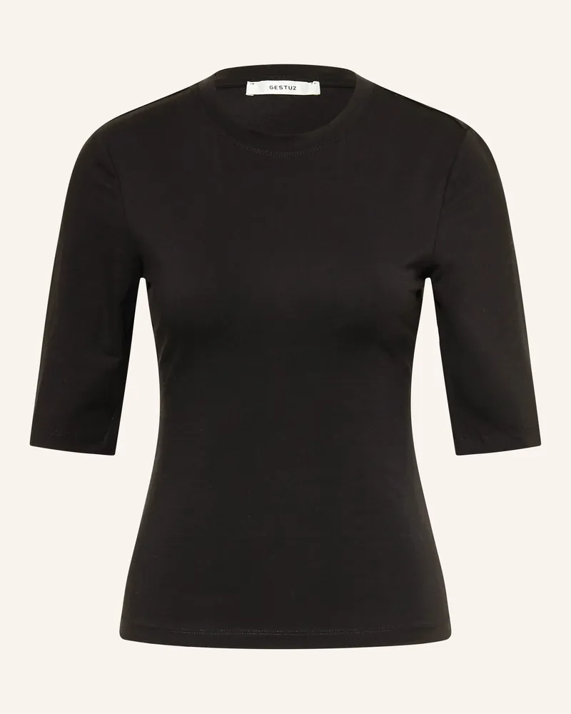 Gestuz T-Shirt Gzmida schwarz Schwarz