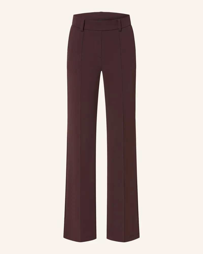 Cambio Marlenehose Francoise rot Dunkellila