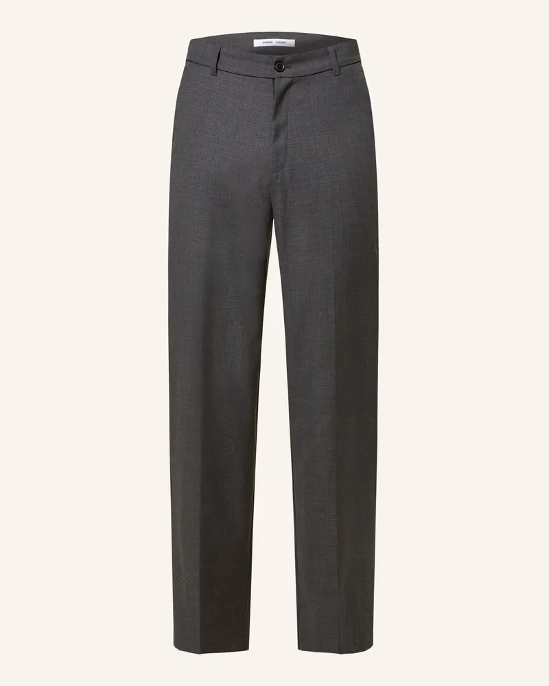 Samsøe & Samsøe Chino Sanoah Regular Fit grau Dunkelgrau