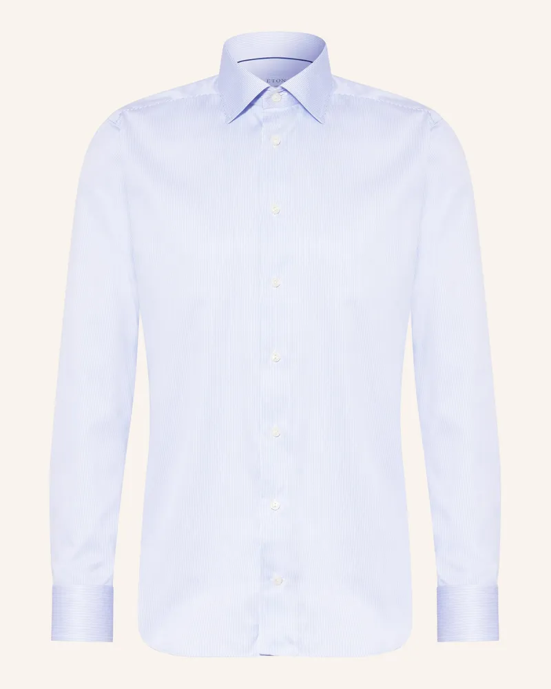 Eton Hemd Slim Fit blau Hellblau