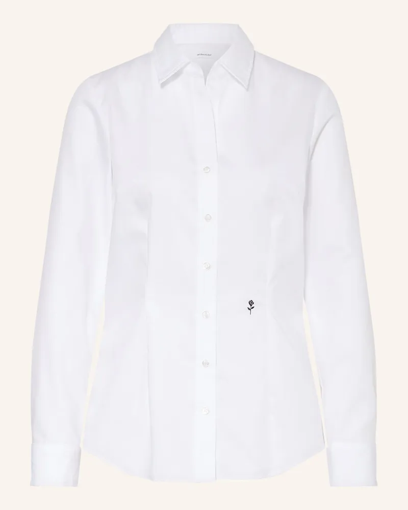 Seidensticker Hemdbluse weiss Weiss