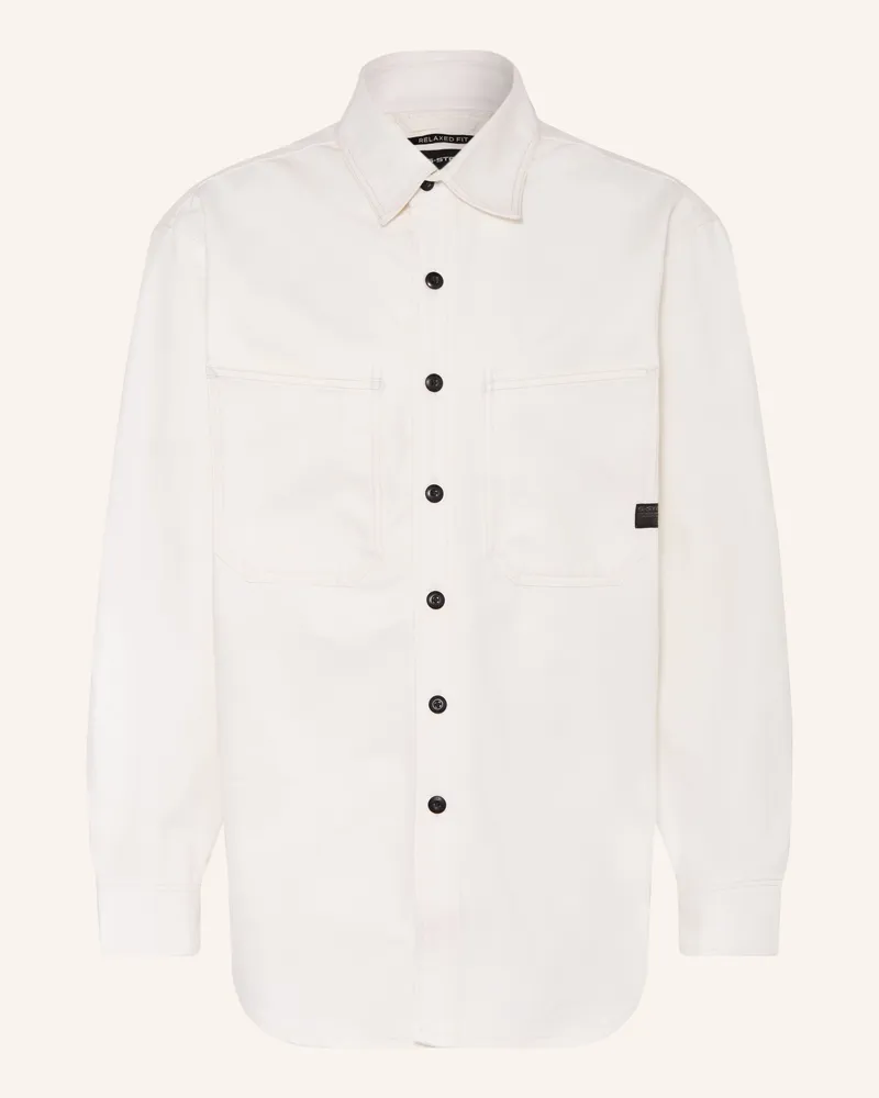 G-STAR RAW Overshirt weiss Ecru
