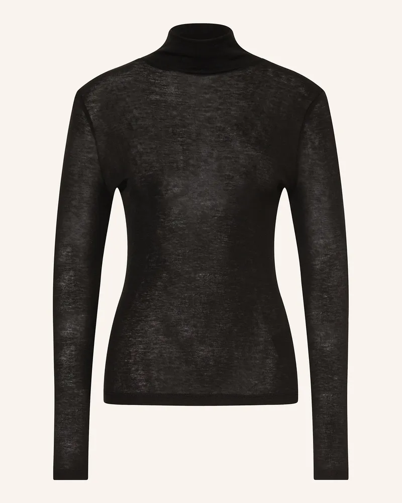 Drykorn Rollkragenshirt Zerafne schwarz Schwarz