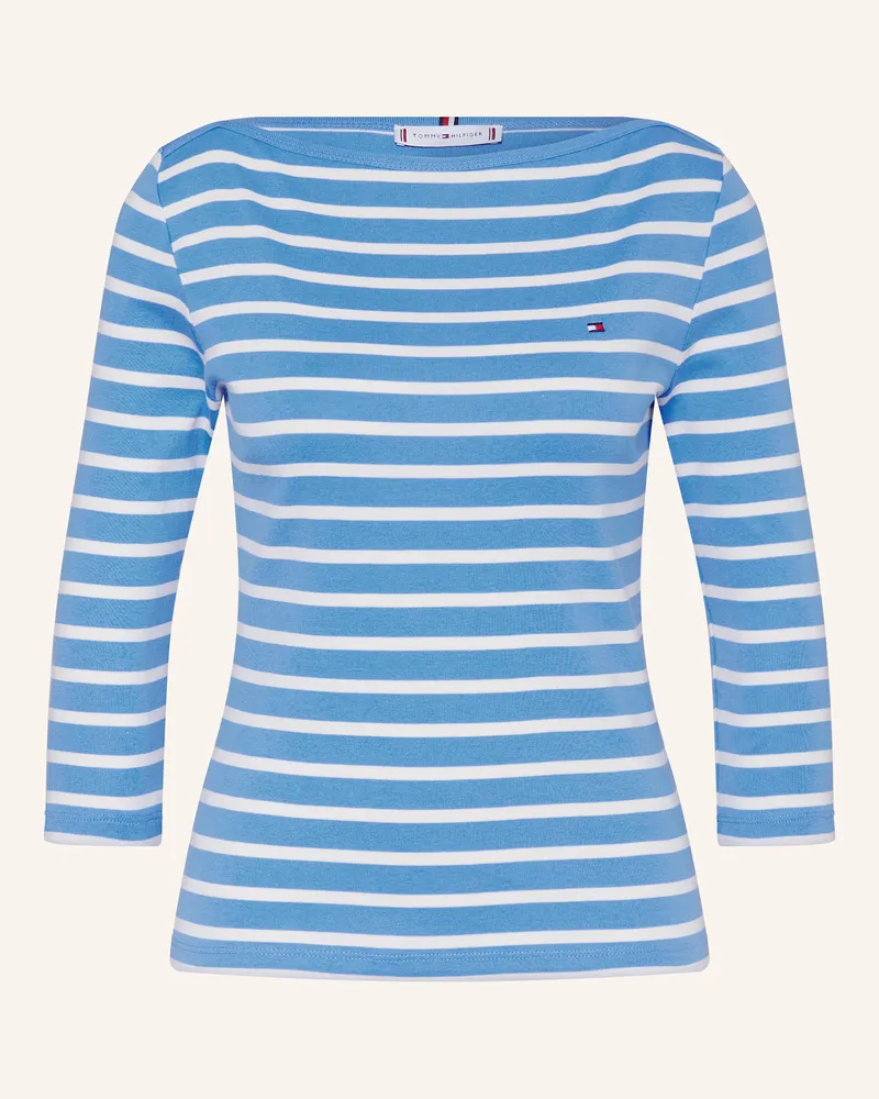 Tommy Hilfiger Shirt mit 3/4-Arm Blau