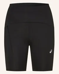 Asics Lauf-Tights ROAD HIGH WAIST 8IN SPRINTER Schwarz