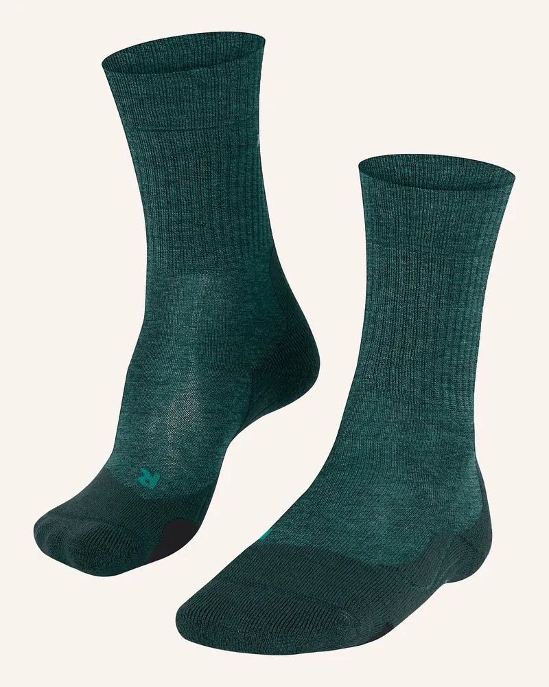 Falke Trekking-Socken tk2 Wool gruen 7385