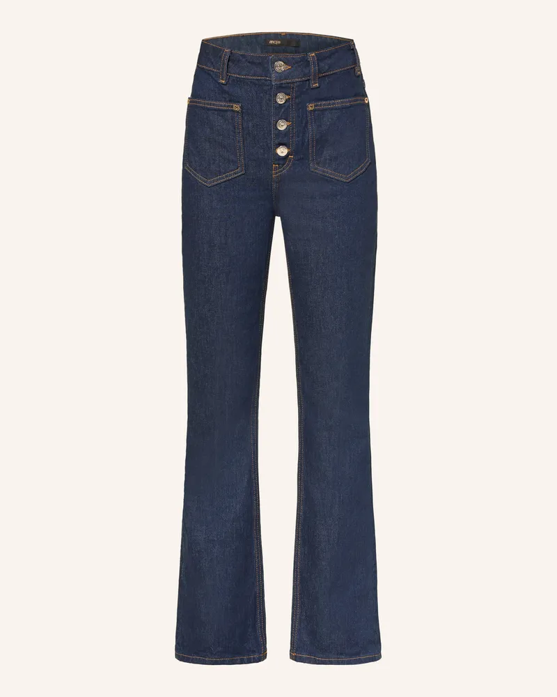 Maje Bootcut Jeans blau 0369