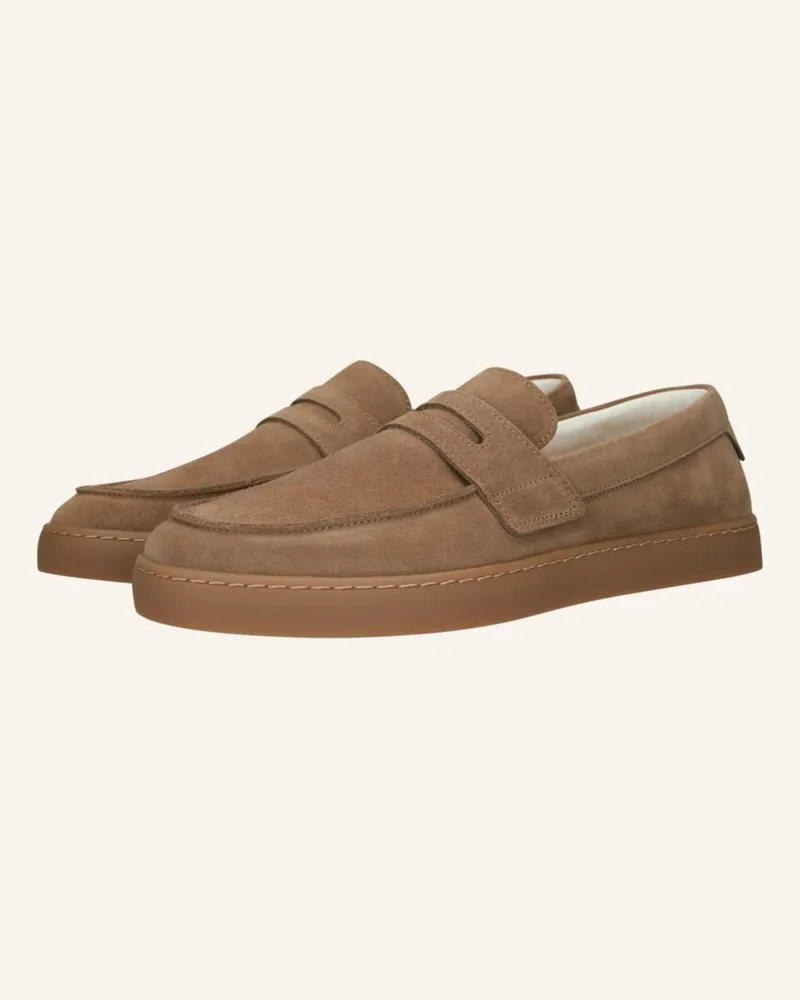 Blackstone Slip-Ons braun Braun