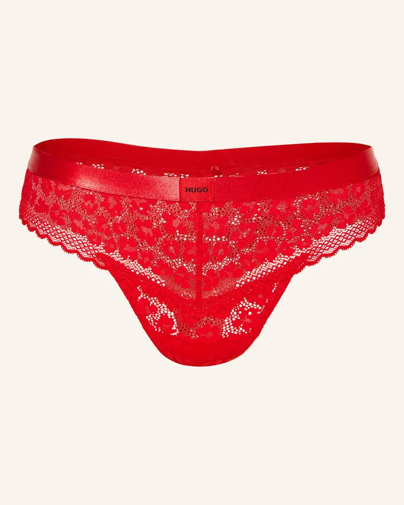 HUGO BOSS String Savana rot Rot