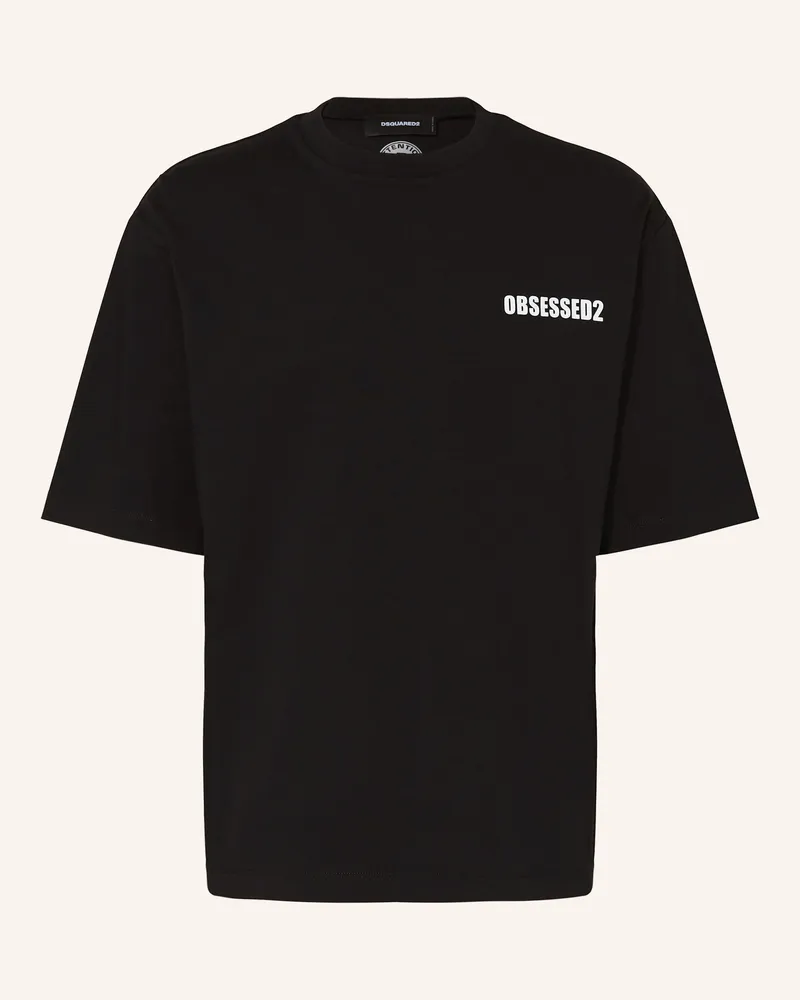 Dsquared2 T-Shirt schwarz Schwarz