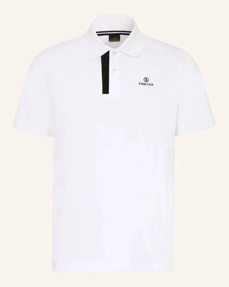 Bogner Fire & Ice Piqué-Poloshirt ramon4 weiss Weiss