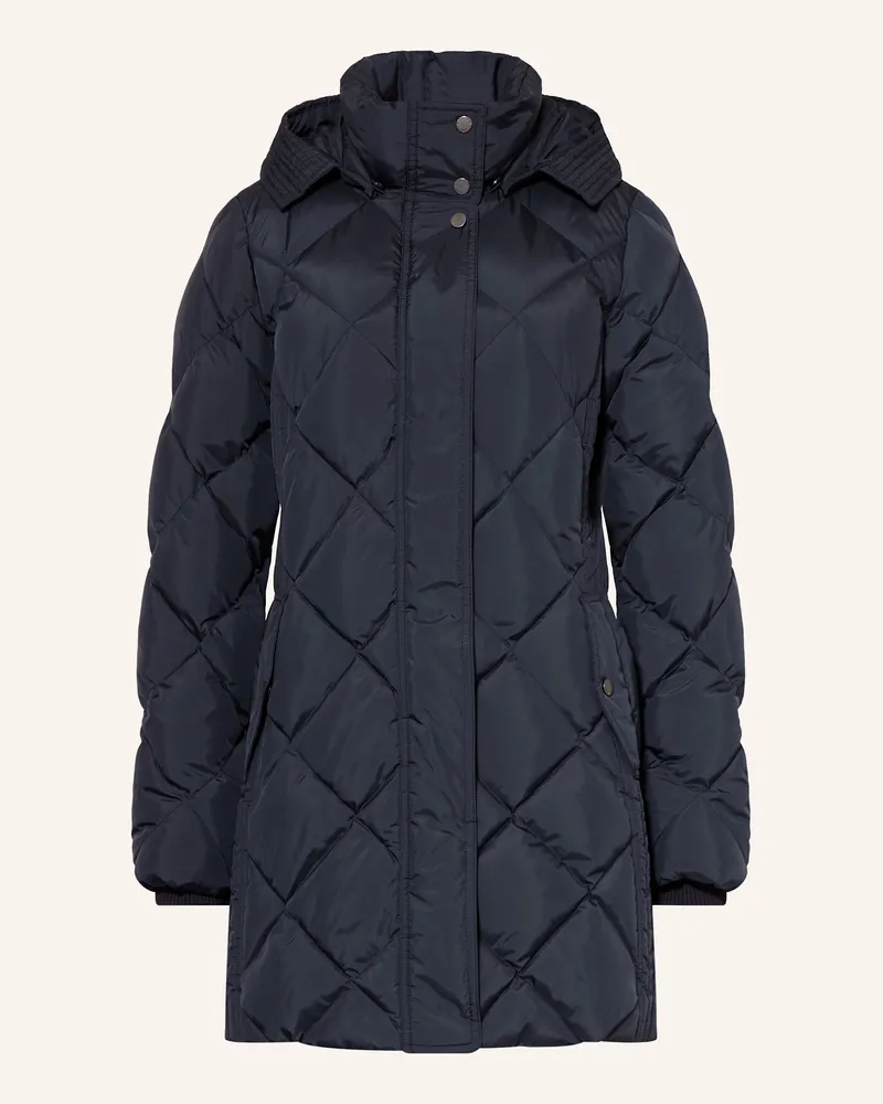 Fuchs Schmitt Steppjacke mit abnehmbarer Kapuze Dunkelblau