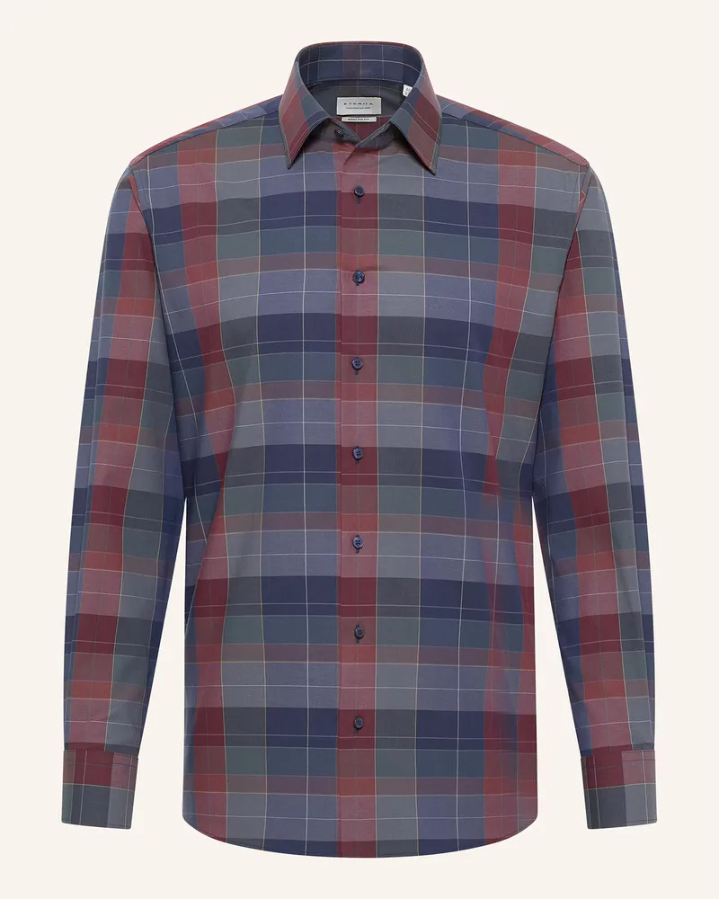 Eterna Hemd Modern Fit Dunkelrot