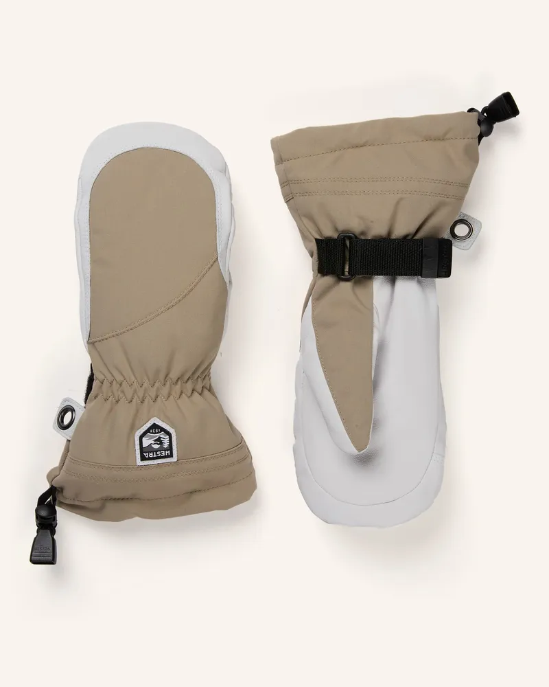Hestra Fäustlinge ARMY LEATHER HELI Beige