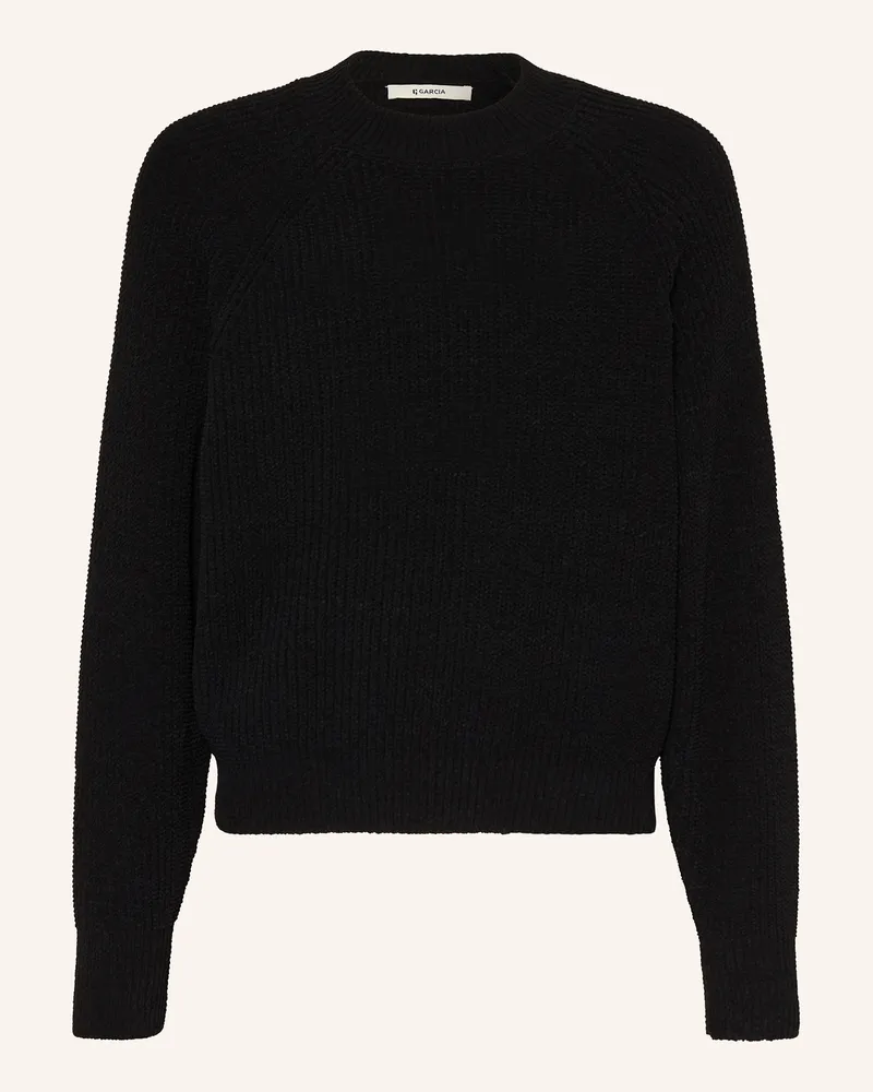 Garcia Jeanswear Pullover schwarz Schwarz