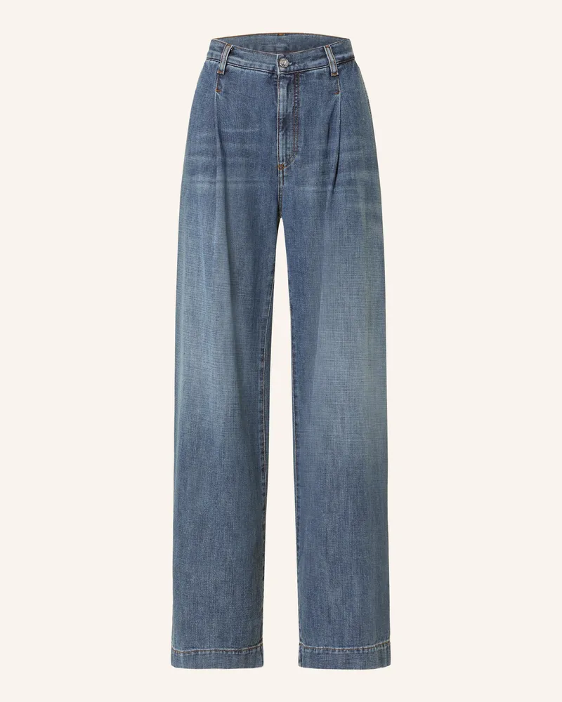 nine:inthe:morning Wide Leg Jeans Ottavia blau Dll9175