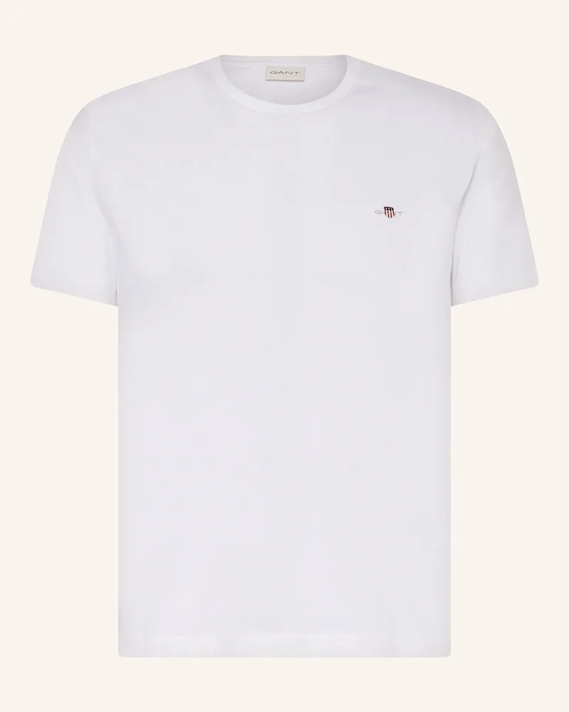 Gant T-Shirt Weiss