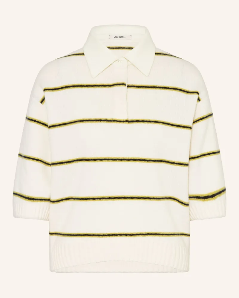 Dorothee Schumacher Pullover SPORTY STATEMENTS mit Cashmere Creme