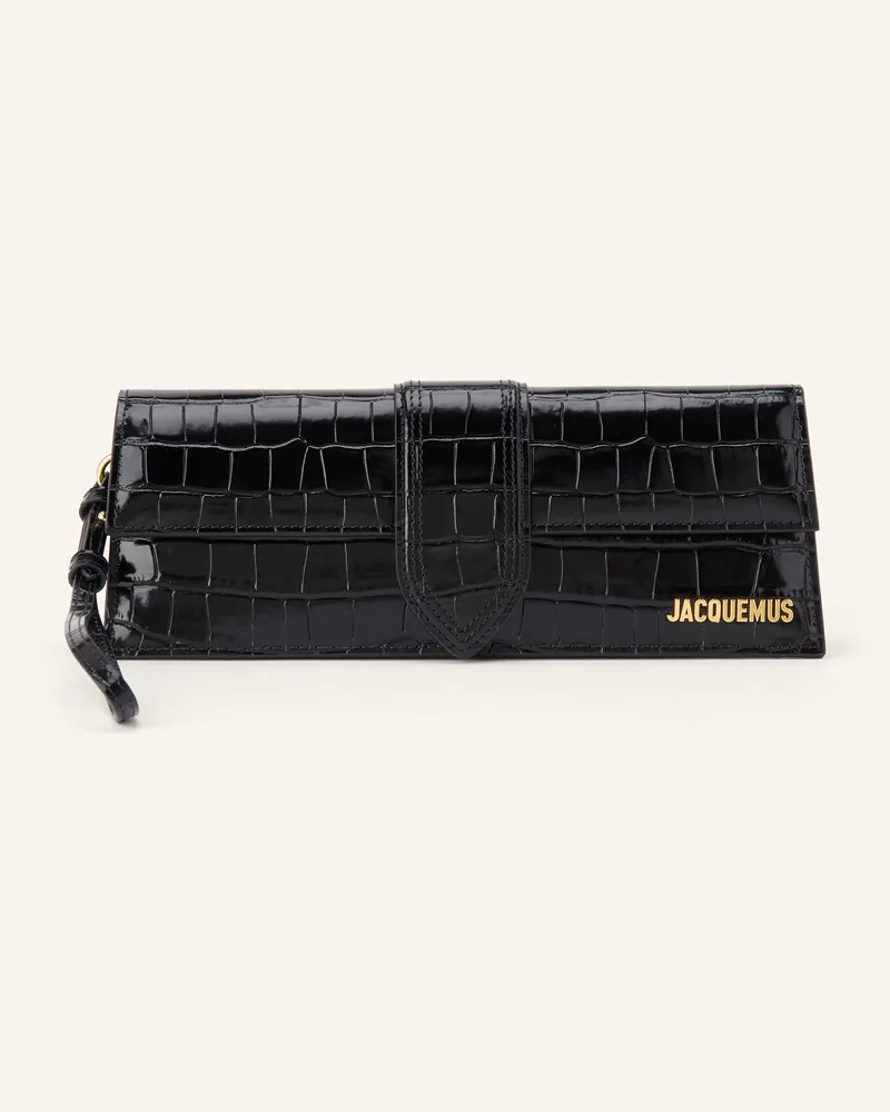 Jacquemus Clutch La Pochette Bambino schwarz Schwarz