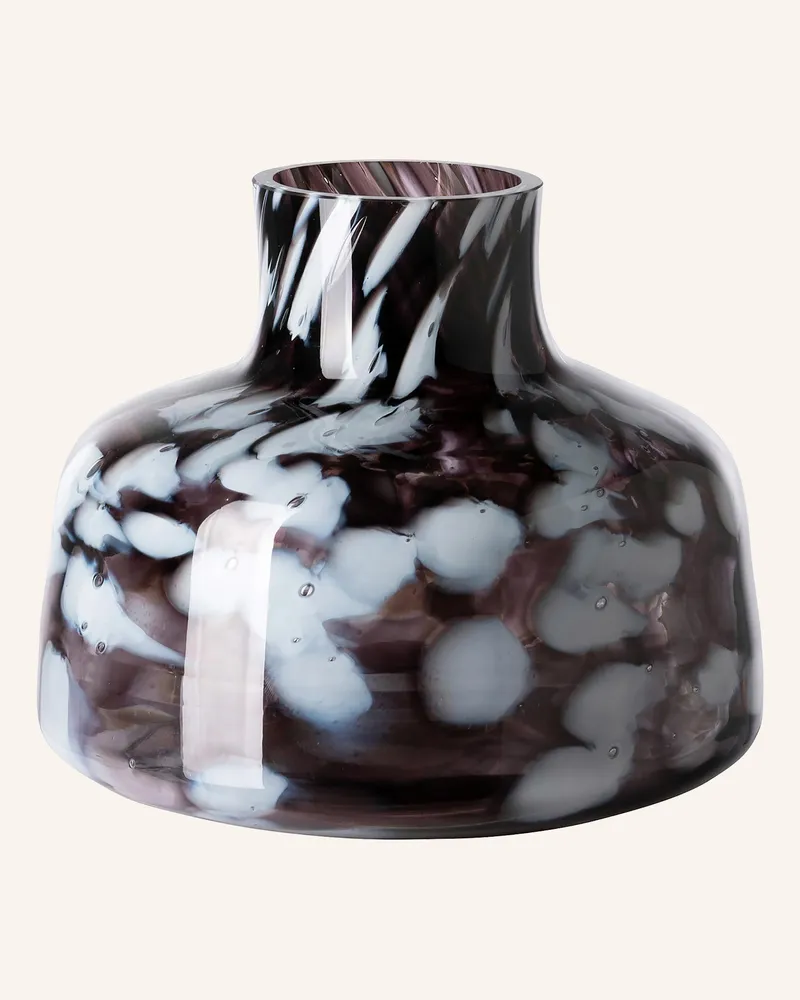 Fink Glasvase Gosy schwarz Schwarz