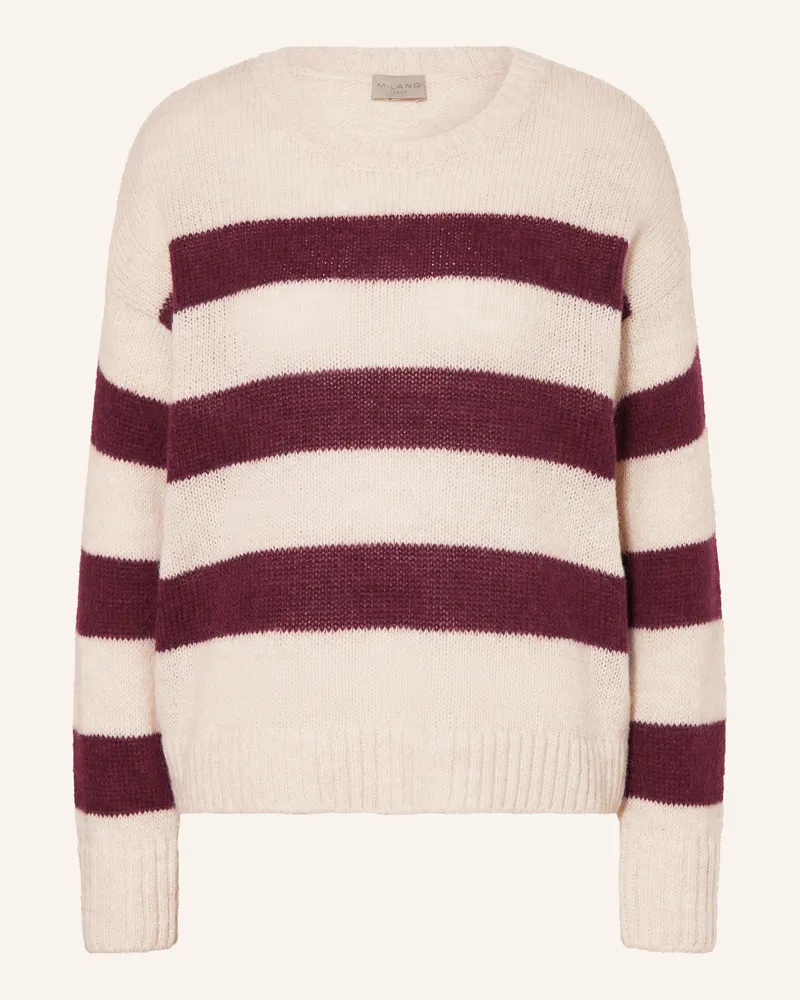 Milano Italy Pullover Dunkellila