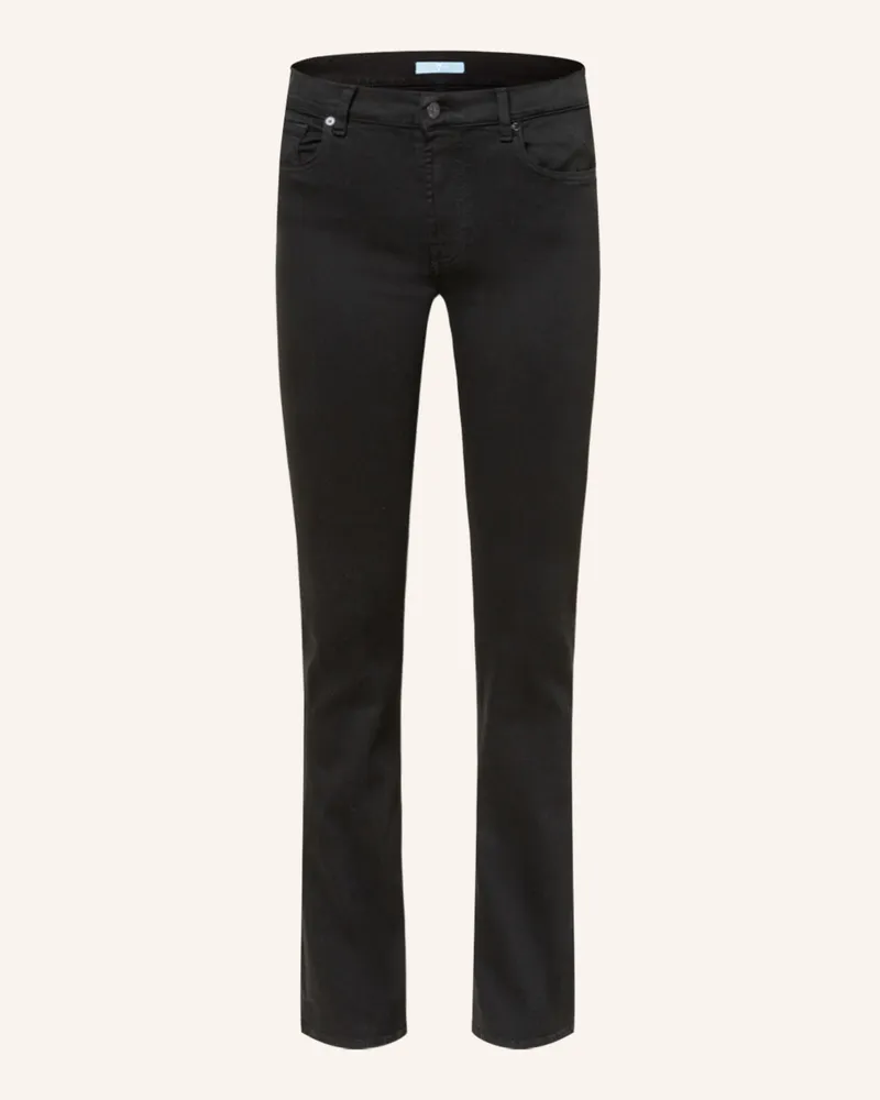 7 for all mankind Bootcut Jeans schwarz Bl