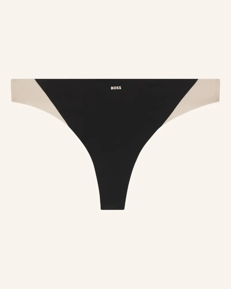 HUGO BOSS Slip Thong_B.Mirage schwarz Schwarz