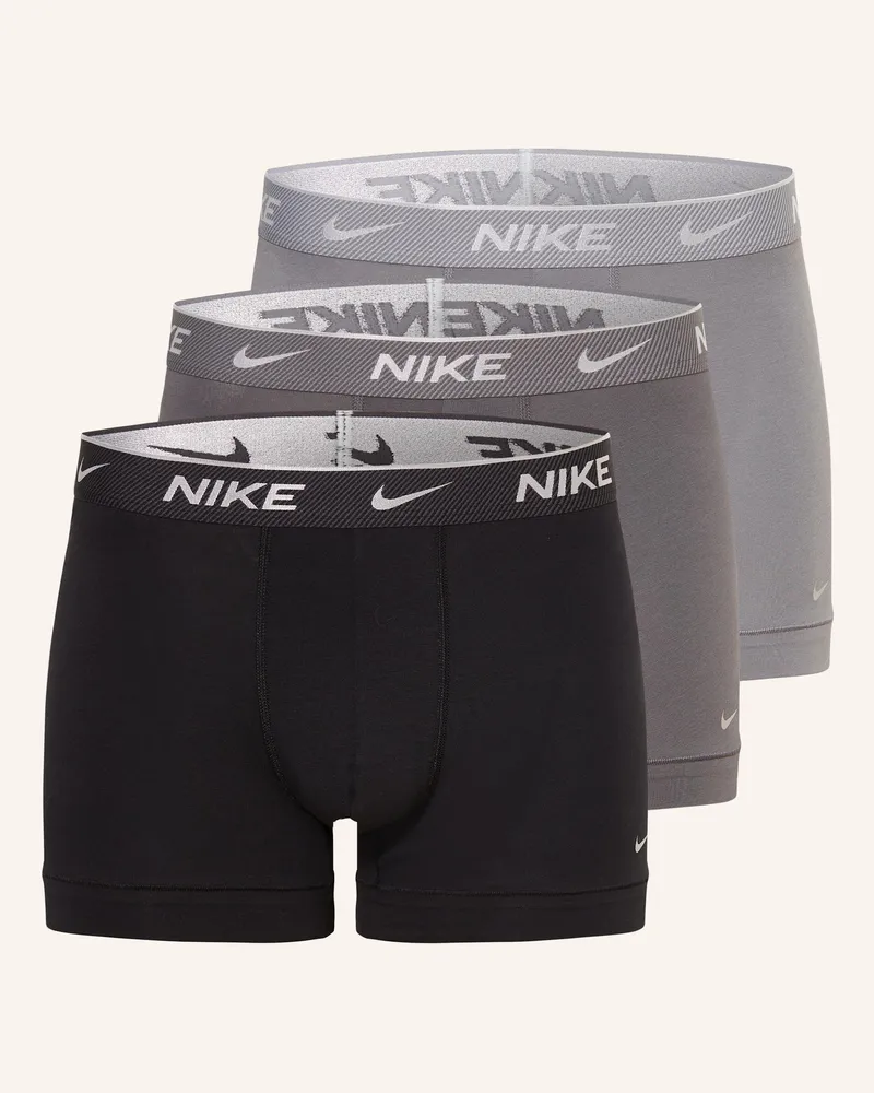 Nike 3er-Pack Boxershorts DRI-FIT EVERYDAY COTTON STRETCH Schwarz