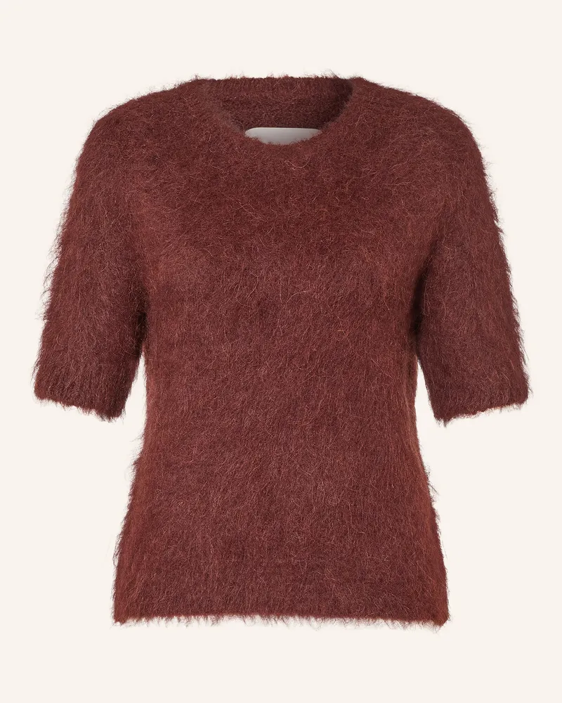 someday. Strickshirt Tirina Mit Alpaka braun Dunkelbraun