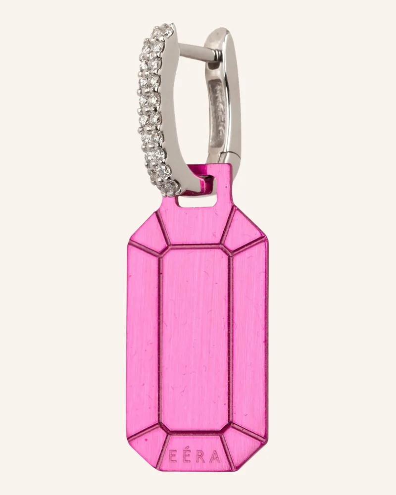 EÉRA Ohrhänger Tokyo Mit Diamanten pink Weissgold