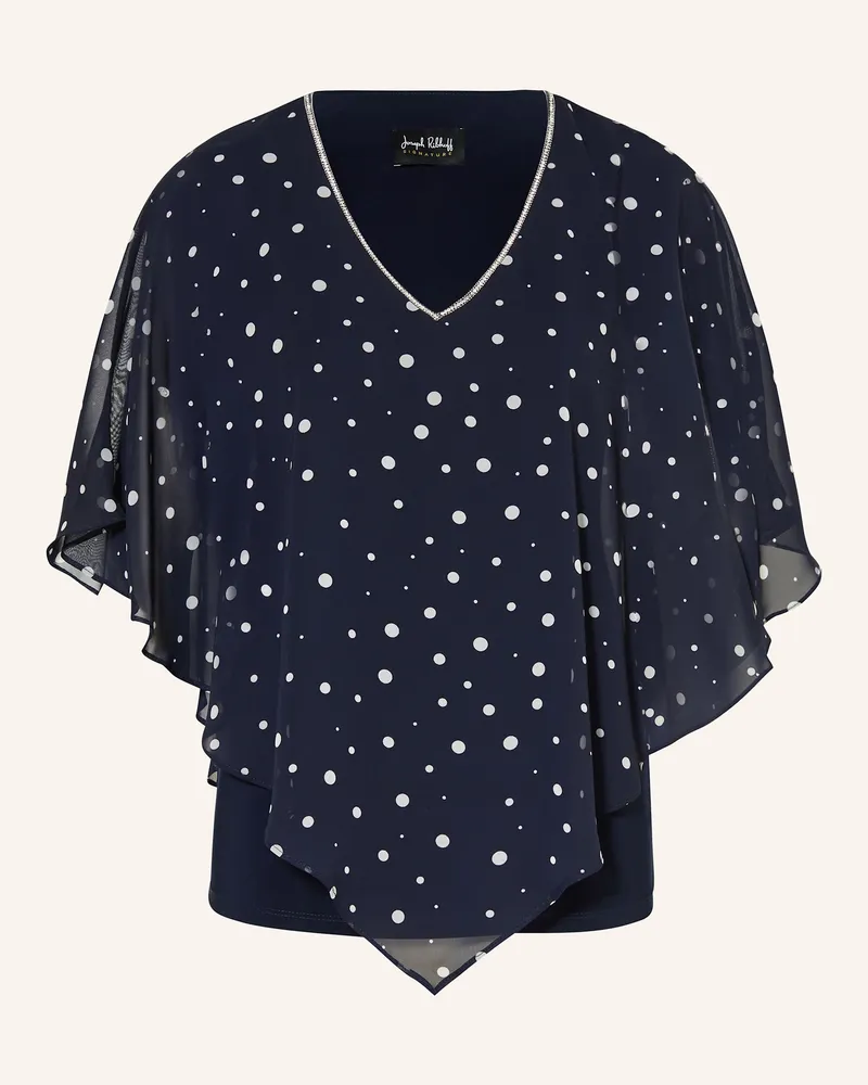 Joseph Ribkoff Blusentop Mit Schmucksteinen blau Dunkelblau