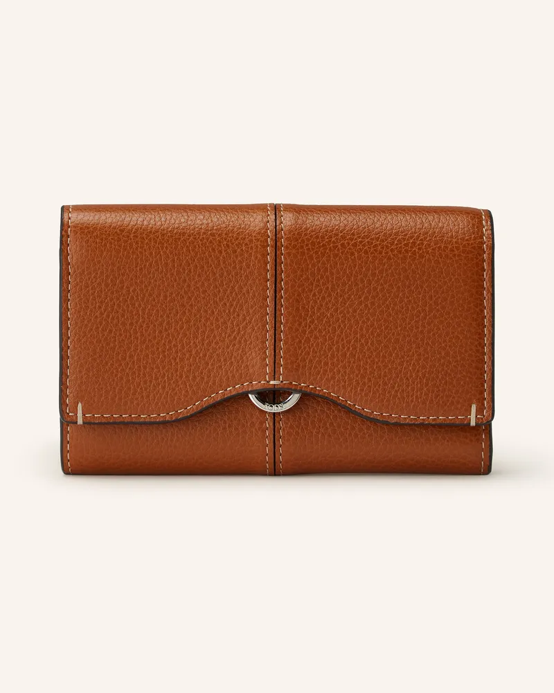 TOD'S Geldbörse braun Braun