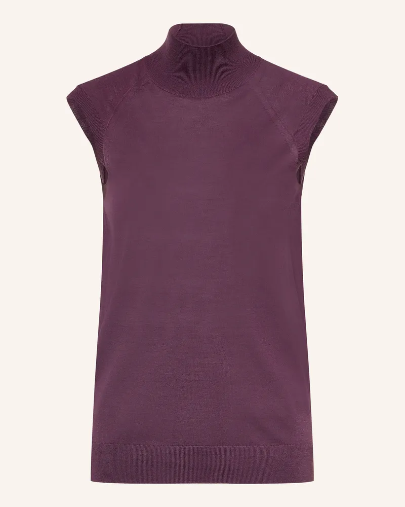 HUGO BOSS Stricktop Fipini lila Dunkellila