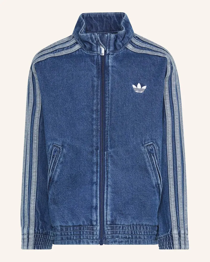 adidas Firebird Jeans Originals Jacke blau Blau