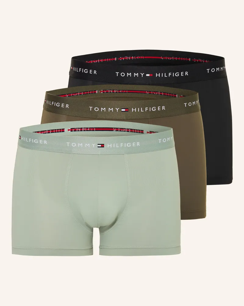 Tommy Hilfiger 3er-Pack Boxershorts gruen Khaki