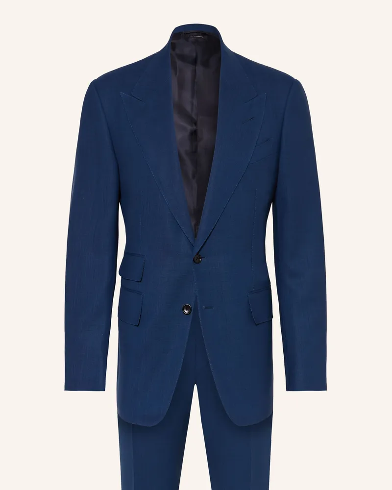 Tom Ford Anzug Shelton Slim Fit blau Dunkelblau