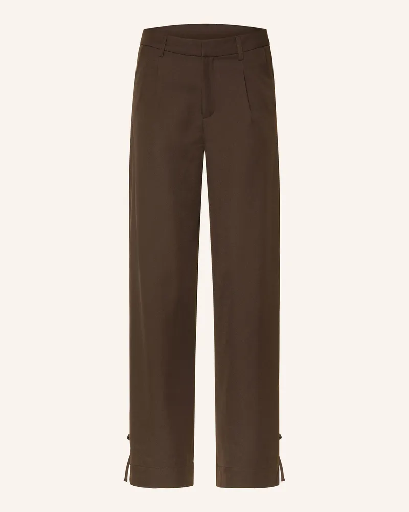 Neo Noir Marlenehose Isotta braun Dunkelbraun