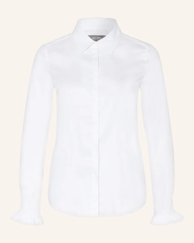 Mos Mosh Hemdbluse MMMATTIE Weiss