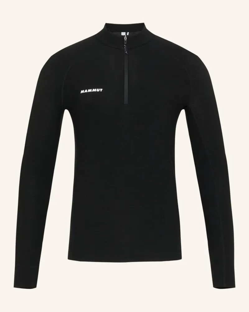 Mammut Funktionsshirt Tree Wool Thermal Fl schwarz Schwarz