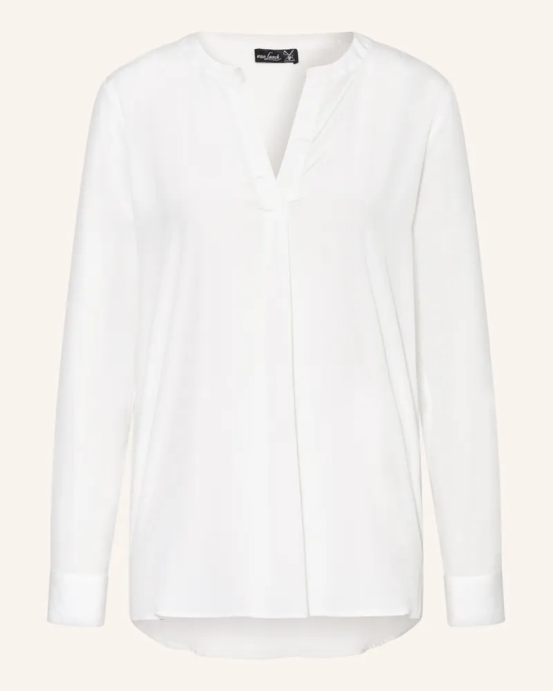 van Laack Blusenshirt VL-NEELES-NOS aus Seide Weiss