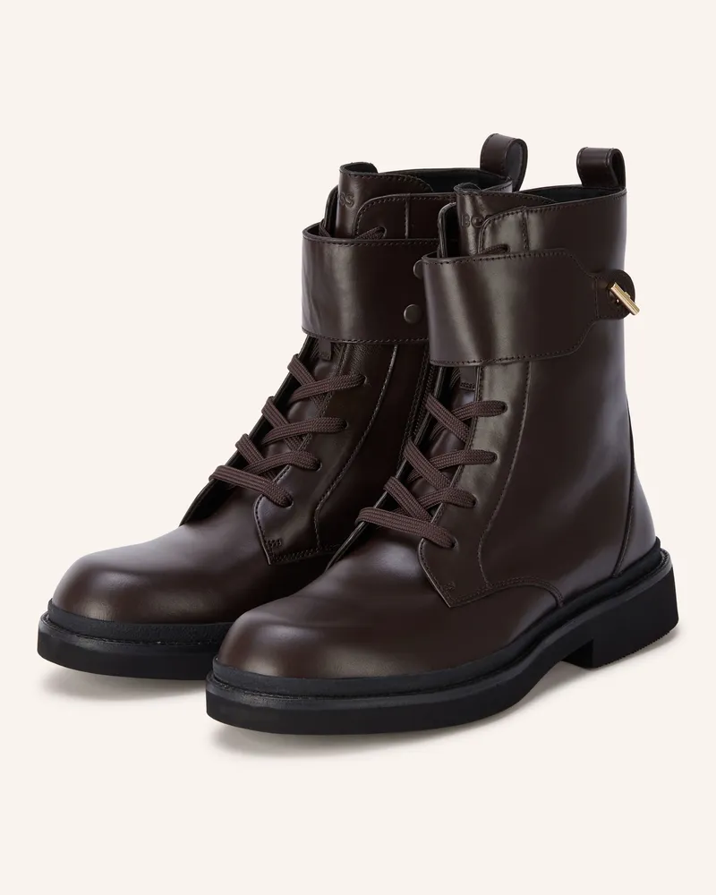 HUGO BOSS Schnürboots Eleri braun Dunkelbraun