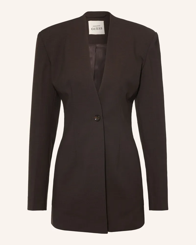Guess Longblazer braun Dunkelbraun
