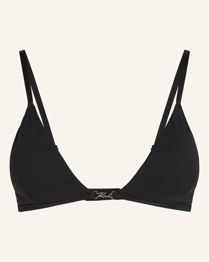 Karl Lagerfeld Top Schwarz