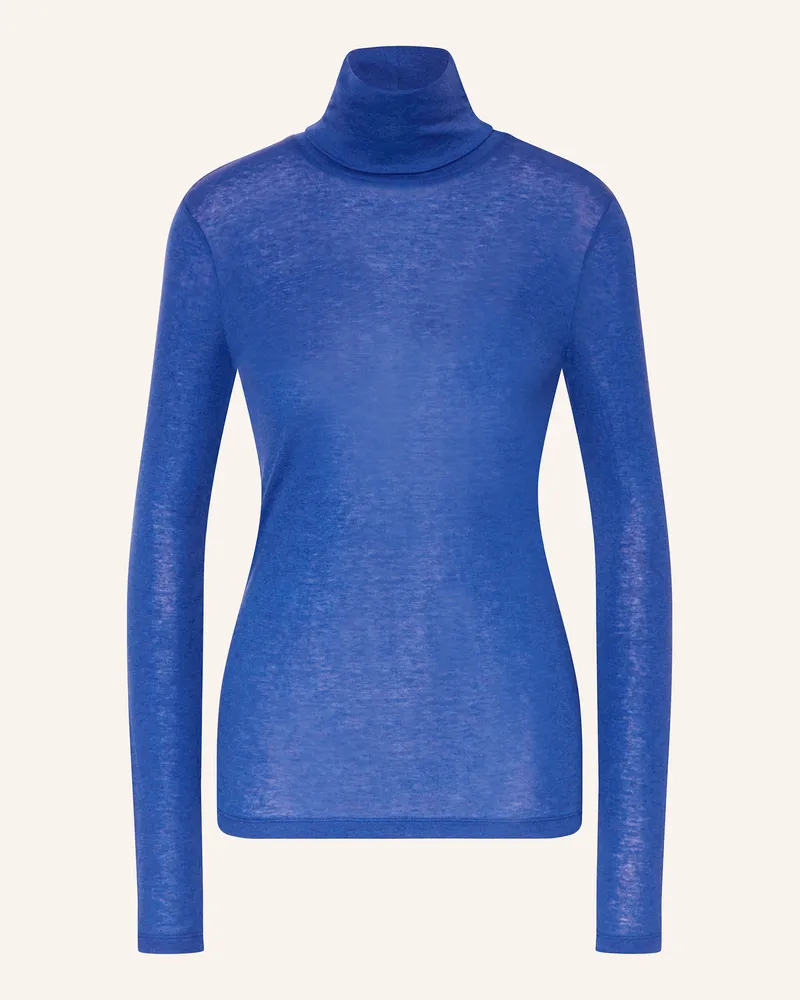 Closed Rollkragenpullover blau Blau