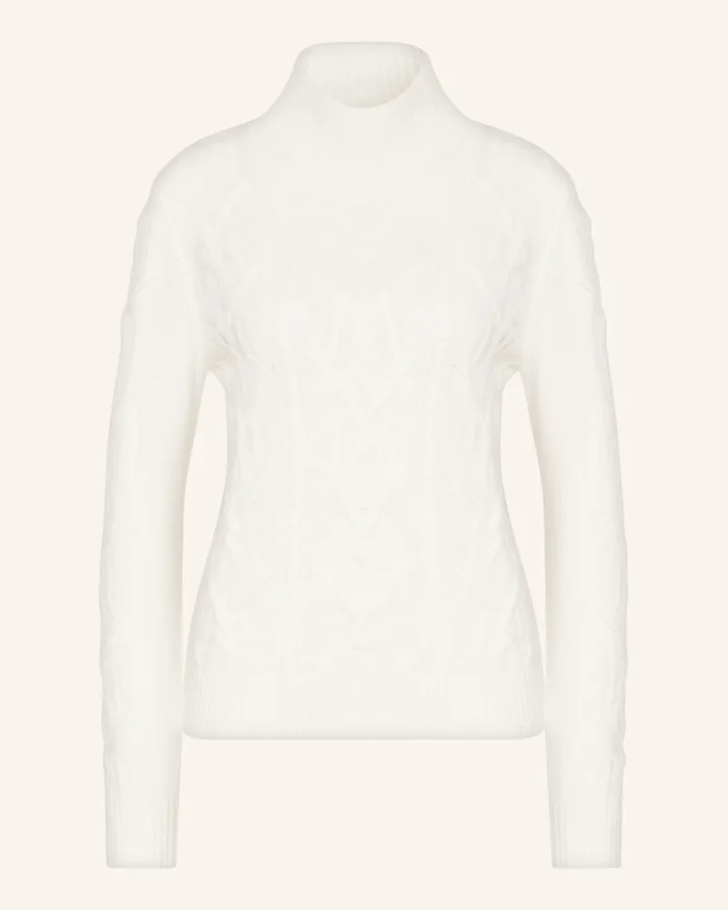 Darling Harbour Pullover Mit Cashmere weiss Cremeweiß