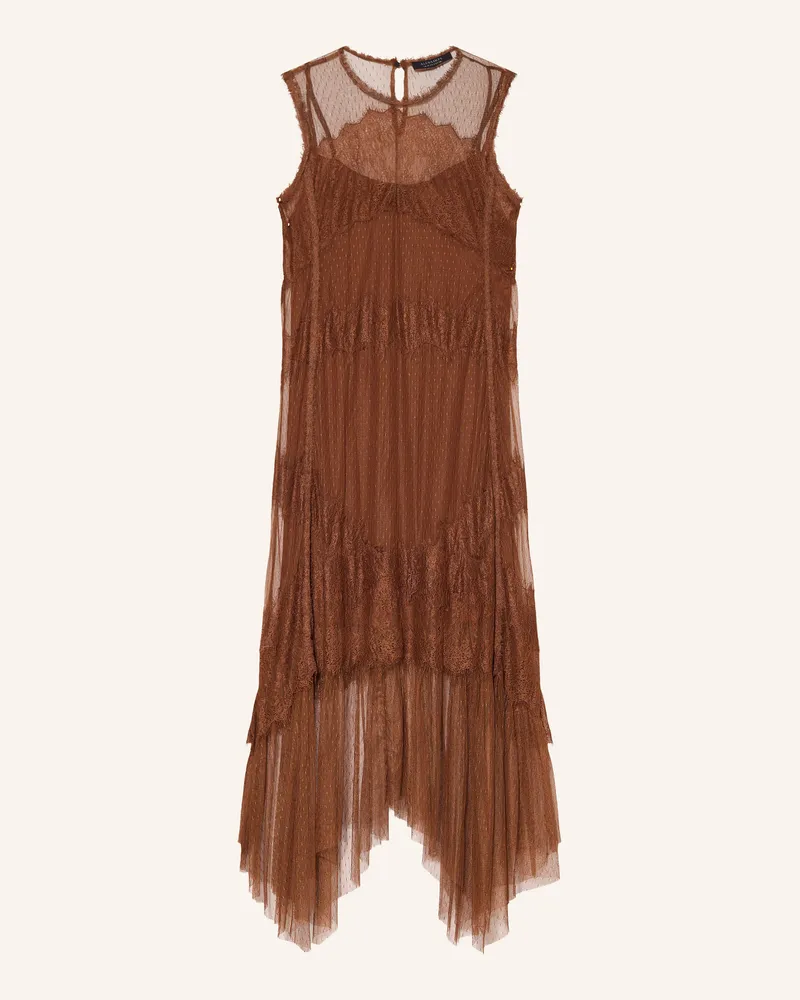 AllSaints Kleid Clara Mit Spitze braun Braun