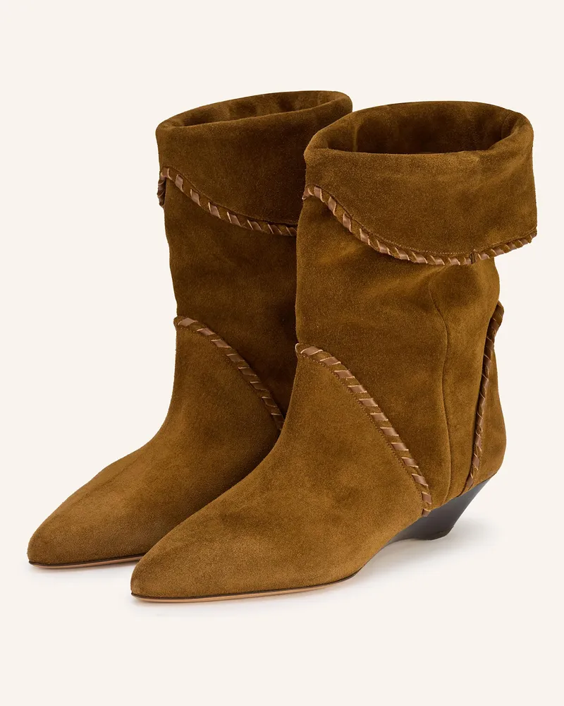 Isabel Marant Stiefeletten Edoa braun Braun