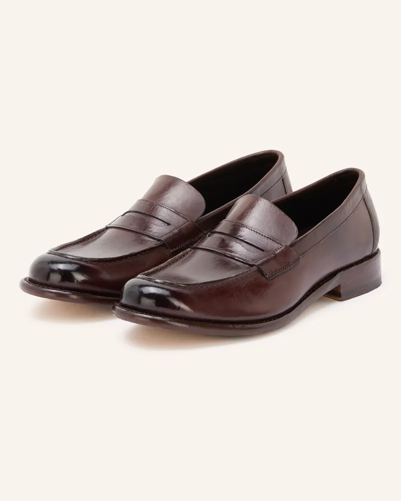 Cordwainer Penny-Loafer braun Dunkelbraun